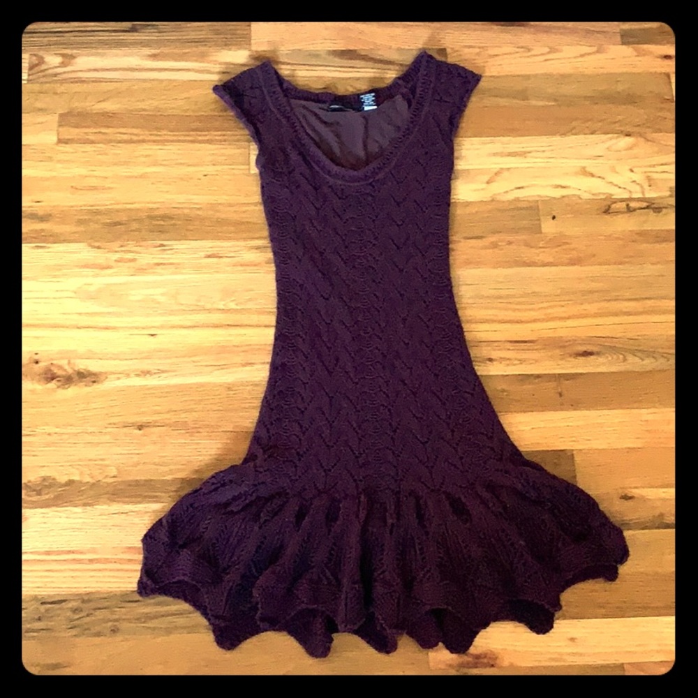 Knitted plum Victoria’s Secret Dress